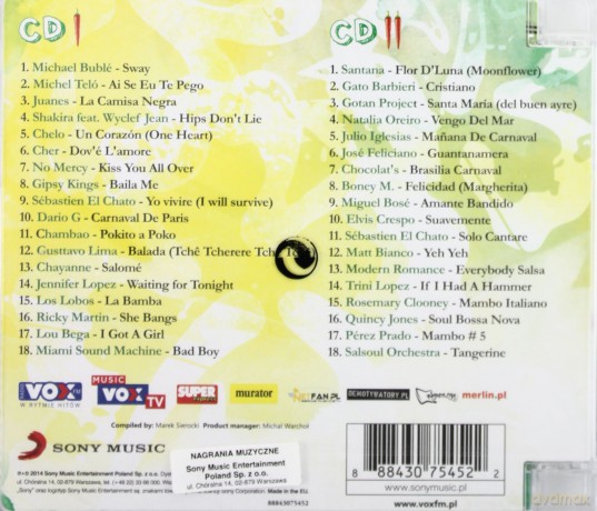 Marek Sierocki Przedstawia: I love Latino vol 2 [CD]
