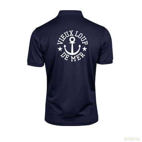 ARMADA 2023 - VIEUX LOUP DE MER - Men's navy polo