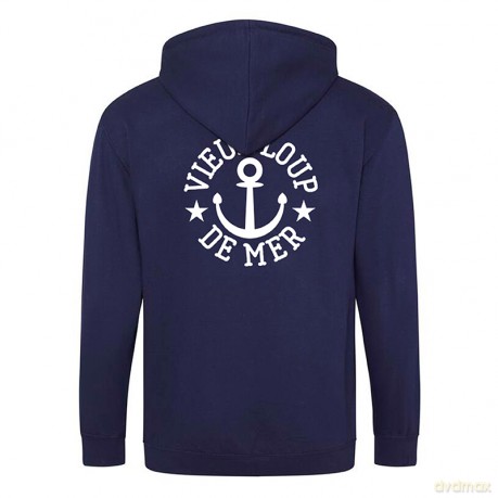 ARMADA 2023 - VIEUX LOUP DE MER - Zip-up Hoddie Navy