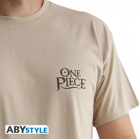 ONE PIECE - sandTshirt - Vintage Wanted Luffy