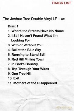 U2: The Joshua Tree [2xWinyl]