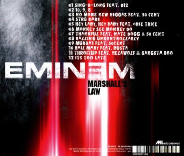 Eminem: Marshall Law [CD]
