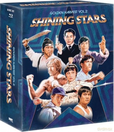 Golden Harvest Vol. 2 Shining Stars: Beach of the War Gods/ When Taekwondo Strikes/ The Skyhawk/ Slaughter in San Francisco/ Shaolin Boxer/ Legacy of Rage/ The Master/ Hitman [8xBlu-Ray]