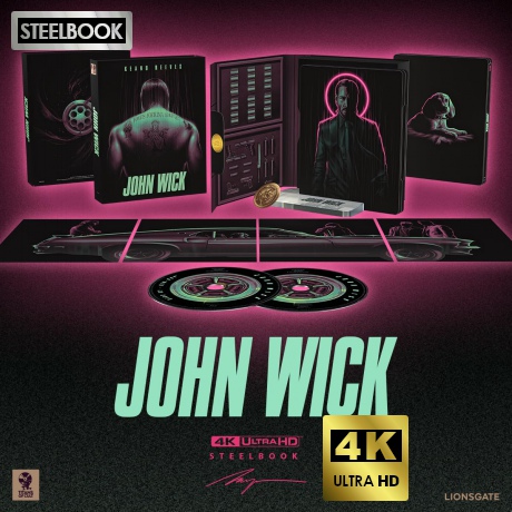 John Wick (Titans of Cult) [Blu-Ray 4K]+[Blu-Ray]