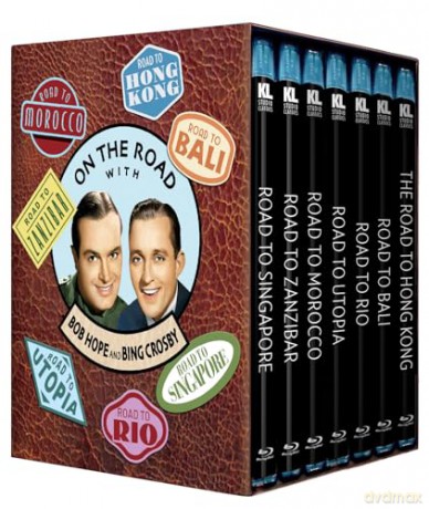 On the Road with Hope and Crosby: Road to Singapore / Road to Zanzibar / Road to Morocco / Road to Utopia / Road to Rio / Road to Bali / The Road to Hong Kong [7xBlu-Ray]