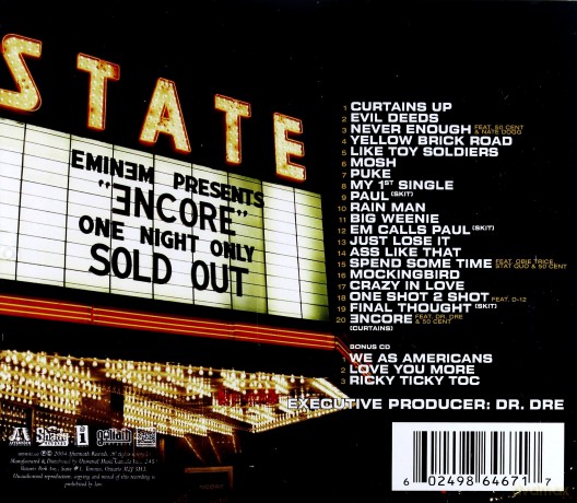 Eminem: Encore (Special Edition) [2CD]
