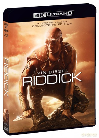 Riddick [Blu-Ray 4K]+[Blu-Ray]