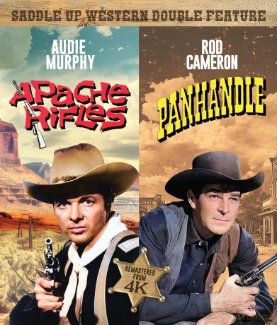 Saddle Up Westerns: Apache Rifles + Panhandle (Strzelby Apaczów)  [Blu-Ray]