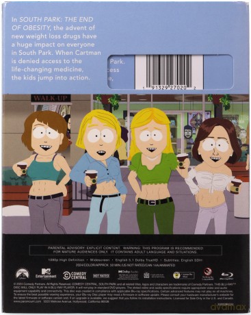 South Park: The End of Obesity [Blu-Ray]