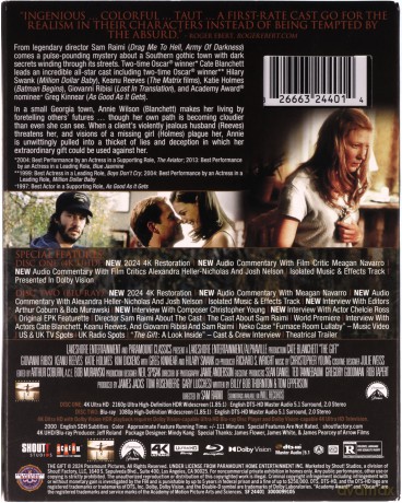The Gift (Dotyk przeznaczenia) [Blu-Ray 4K]+[Blu-Ray]