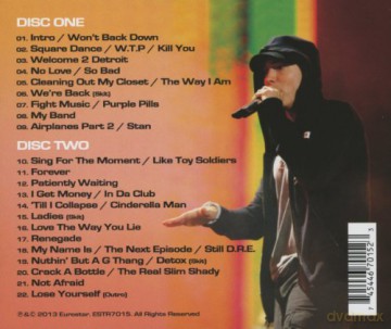 Eminem: Live From Comercia Park [2CD]