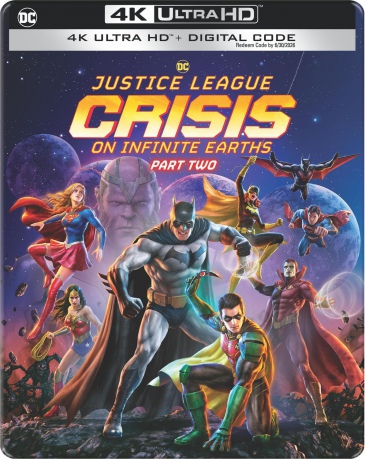 Justice League: Crisis on Infinite Earths - Part Two (steelbook) [Blu-Ray 4K]+[Blu-Ray]