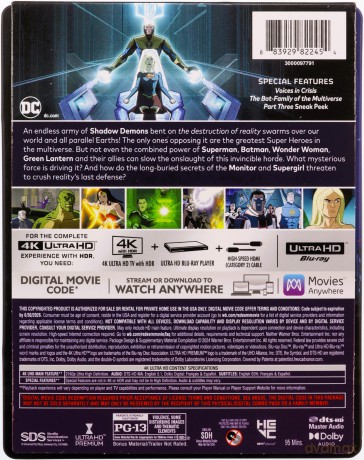 Justice League: Crisis on Infinite Earths - Part Two (steelbook) [Blu-Ray 4K]+[Blu-Ray]