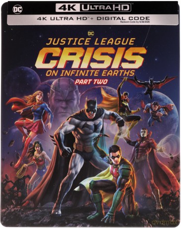 Justice League: Crisis on Infinite Earths - Part Two (steelbook) [Blu-Ray 4K]+[Blu-Ray]