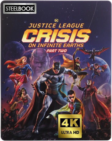 Justice League: Crisis on Infinite Earths - Part Two (steelbook) [Blu-Ray 4K]+[Blu-Ray]