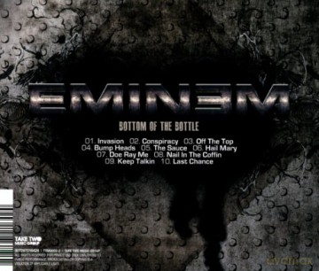 Eminem: Bottom of My Bottle [CD]