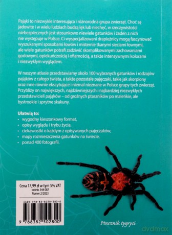 Atlas pająków świata [KSIĄŻKA]