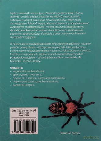 Atlas pająków świata [KSIĄŻKA]