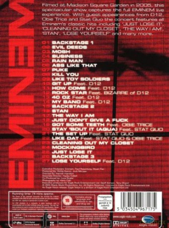 Eminem: Live From New York City [DVD]