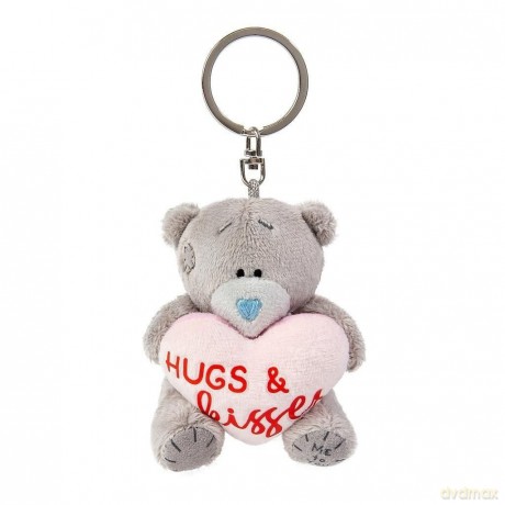 Breloczek Miś z sercem Hugs&Kisses
