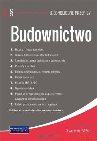 Budownictwo - ujednolicone przepisy [KSIĄŻKA]