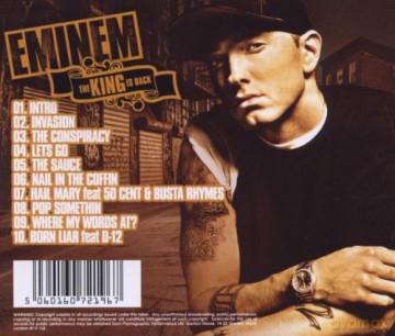 Eminem: The King Is Back [CD]