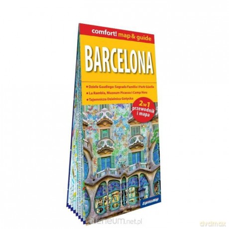 Comfort! map&guide Barcelona 2w1 [KSIĄŻKA]