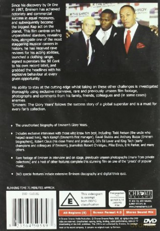 Eminem: The Glory Years [DVD]