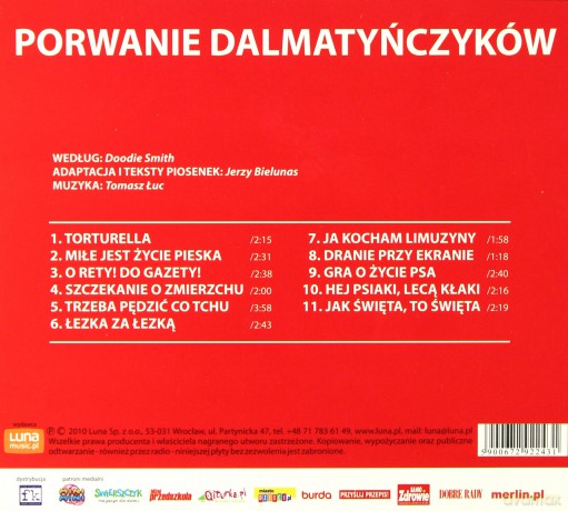 Różni Wykonawcy: Porwanie Dalmatynczykow [CD]