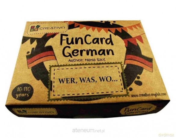 Fun Card German Wer, Was, Wo... - Maria Szot [KSIĄŻKA]