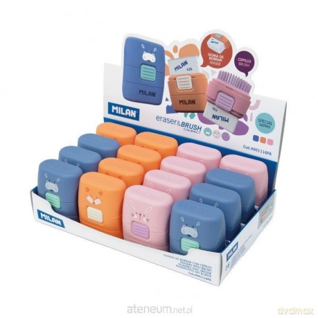 Gumko-zmiotka Compact Funny Animals (16szt)