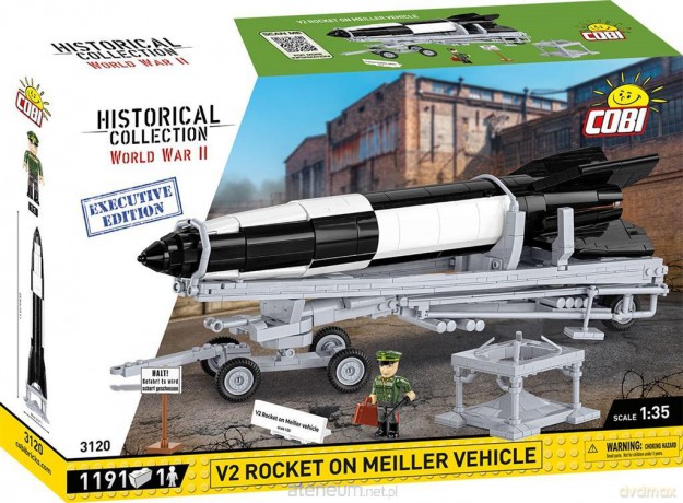 Historical Collection V2 Rakieta z transporterem [KLOCKI]