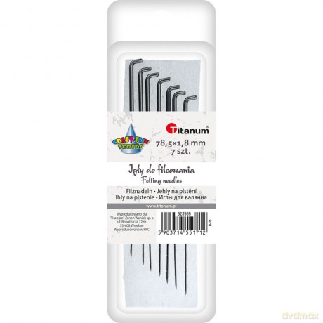 Igły do filcowania na sucho 78,5x1,8mm 7szt