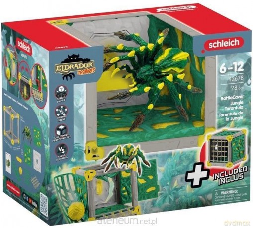 Jaskinia bitena Tarantula z dżungli Eldrador [FIGURKA]