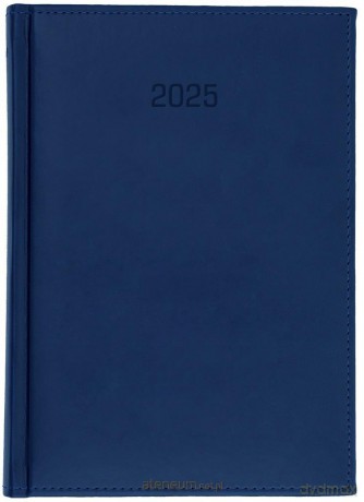 Kalendarz 2025 A5 dzienny Vivella granat [KALENDARZ]