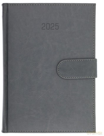 Kalendarz 2025 B5 tygodniowy Nebraska szary [KALENDARZ]