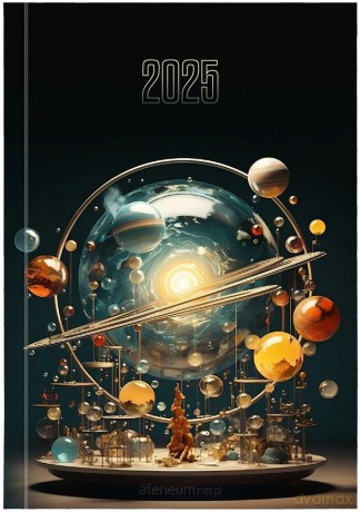 Kalendarz 2025 B5 tygodniowy PCV Planety [KALENDARZ]
