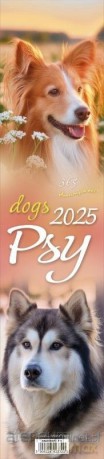 Kalendarz 2025 paskowy - Psy [KALENDARZ]
