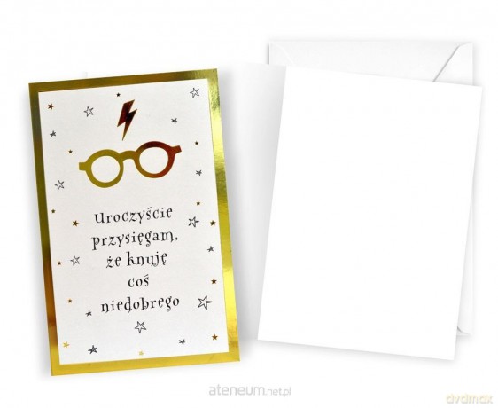 Karnet urodziny Harry Potter