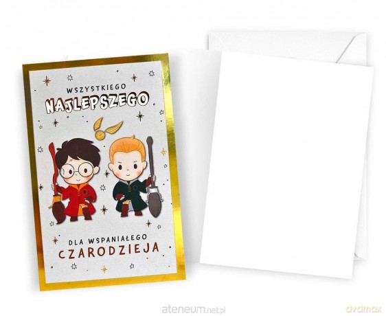 Karnet urodziny Harry Potter