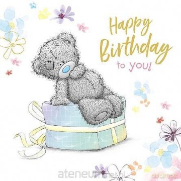 Kartka urodzinowa Happy birthday to you