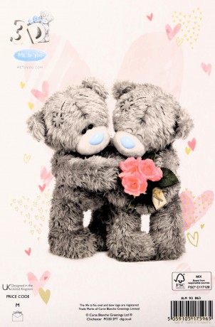 Kartka urodzinowa holograficzna 3D For the love...