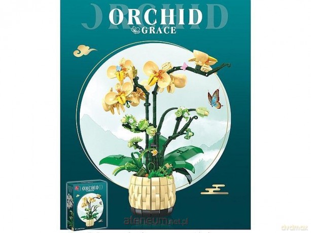 Klocki kwiaty - Orchidea [KLOCKI]