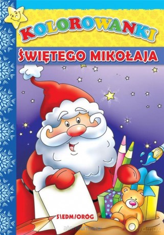 Kolorowanki Świętego Mikołaja - Artur Piątek [KSIĄŻKA]