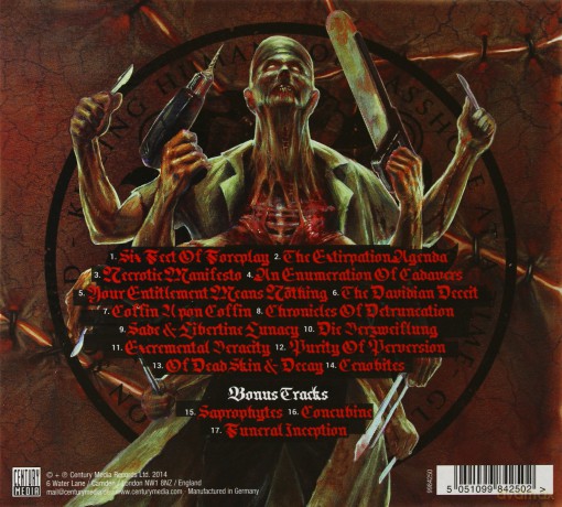 Aborted: The Necrotic Manifesto Limited [CD]