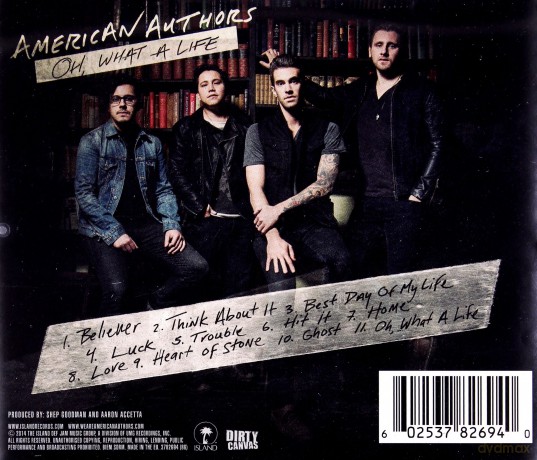 American Authors: Oh, What A Life (PL) [CD]