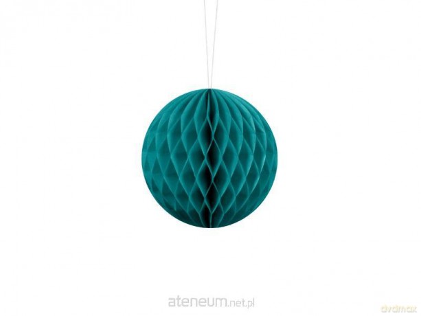 Kula bibułowa, pastel lagoon blue 10cm