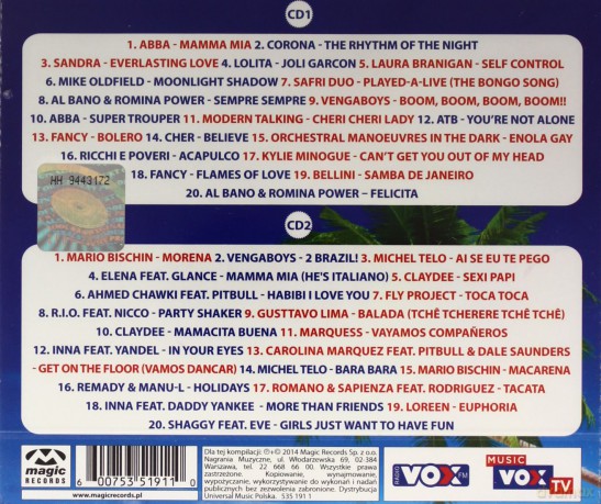 Vox Music TV [2CD]