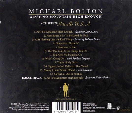Michael Bolton: Ain't No Mountain High Enough [CD]