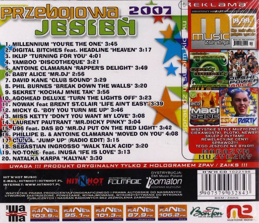 Przebojowa Jesień 2007 [CD]